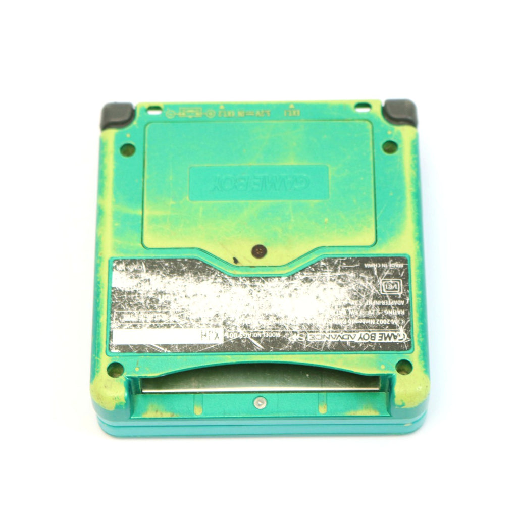 Konsole GBA SP + Netzteil Leaf Green Pok. Edit.