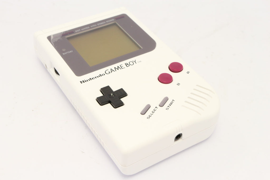 Konsole Classic DMG-01 Custom Case weiß + Backlight orange