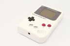 Konsole Classic DMG-01 Custom Case weiß + Backlight orange
