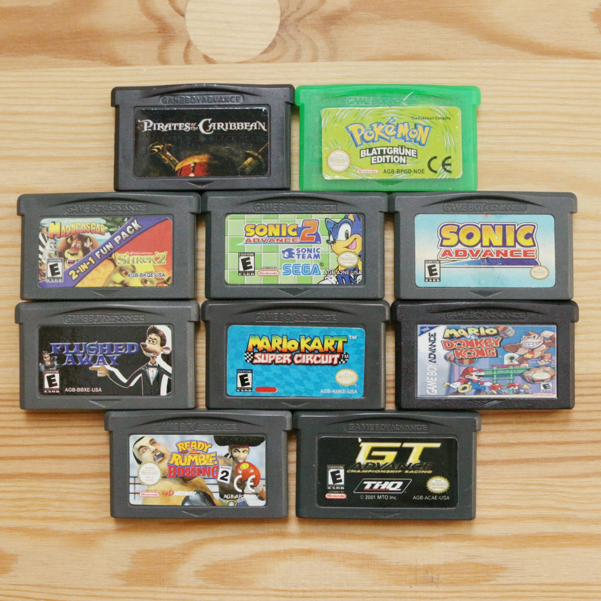 10 GameBoy Spiele zum TOP Preis! - GBA 350