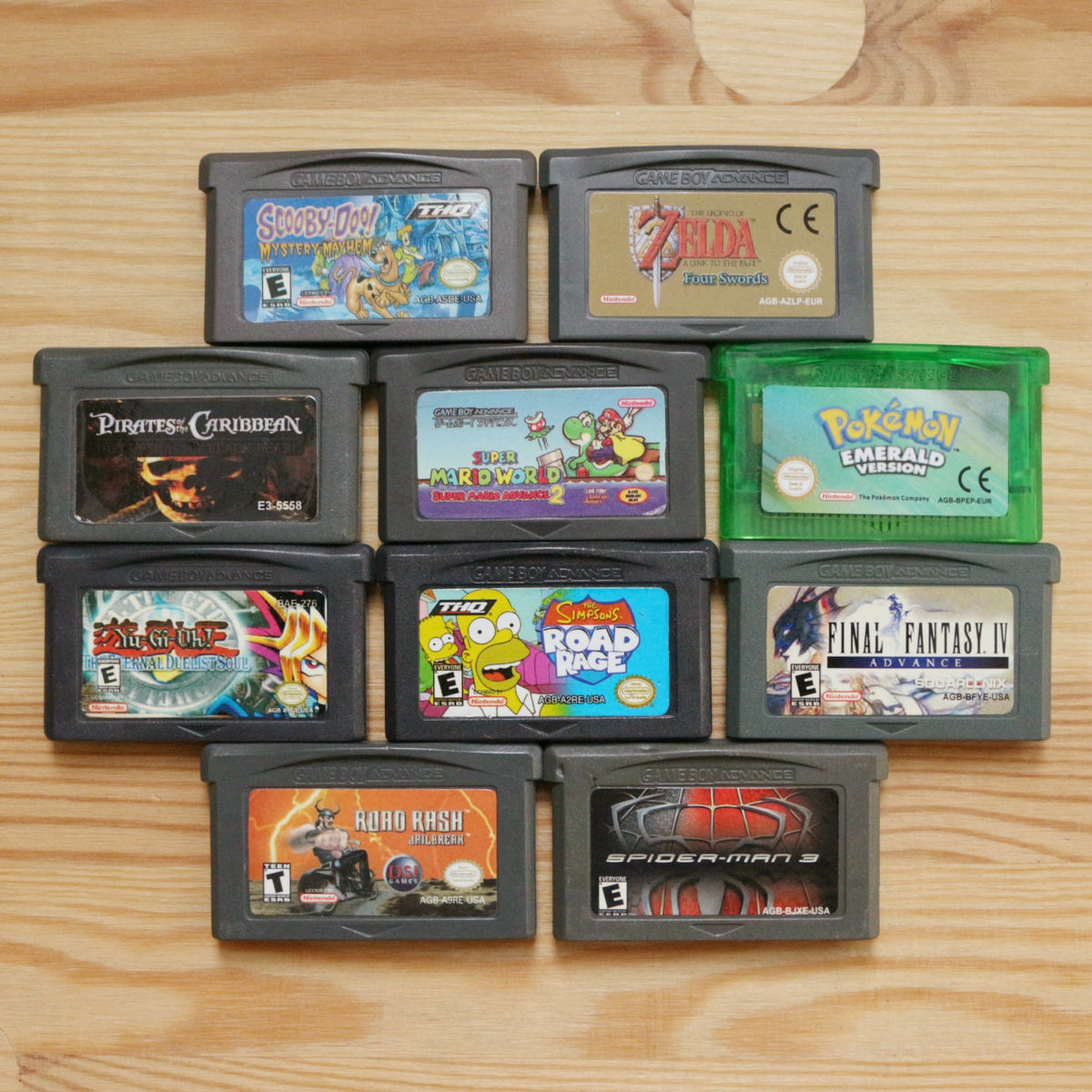 10 GameBoy Spiele zum TOP Preis! - GBA 351