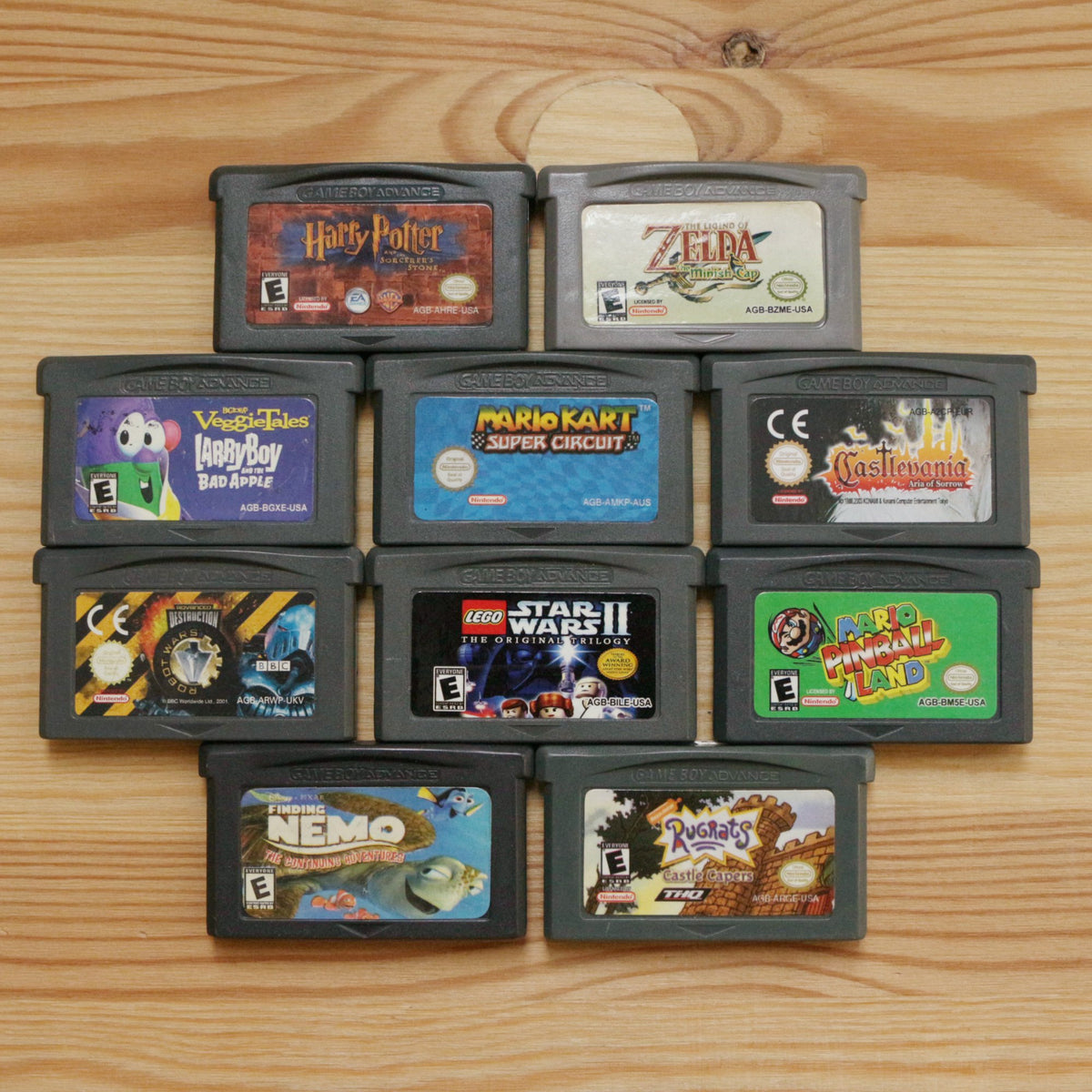 10 GameBoy Spiele zum TOP Preis! - GBA 353