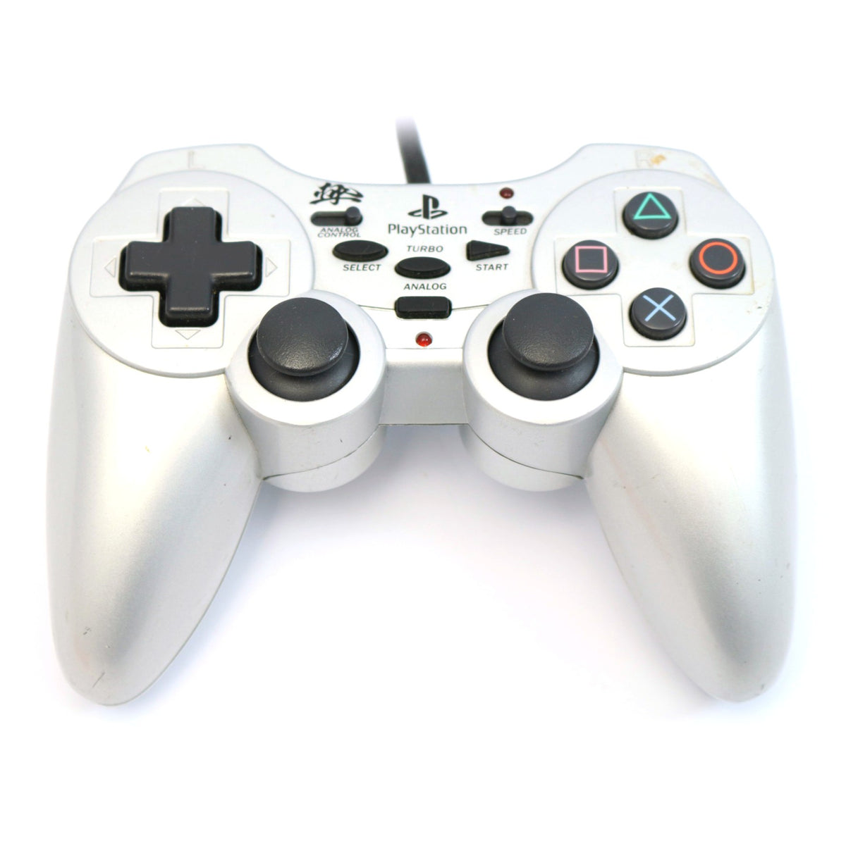 Wired Controller / Pad mit Turbo & Analog Control & Speed silber Analog Rensya Pad [Fujiwork]