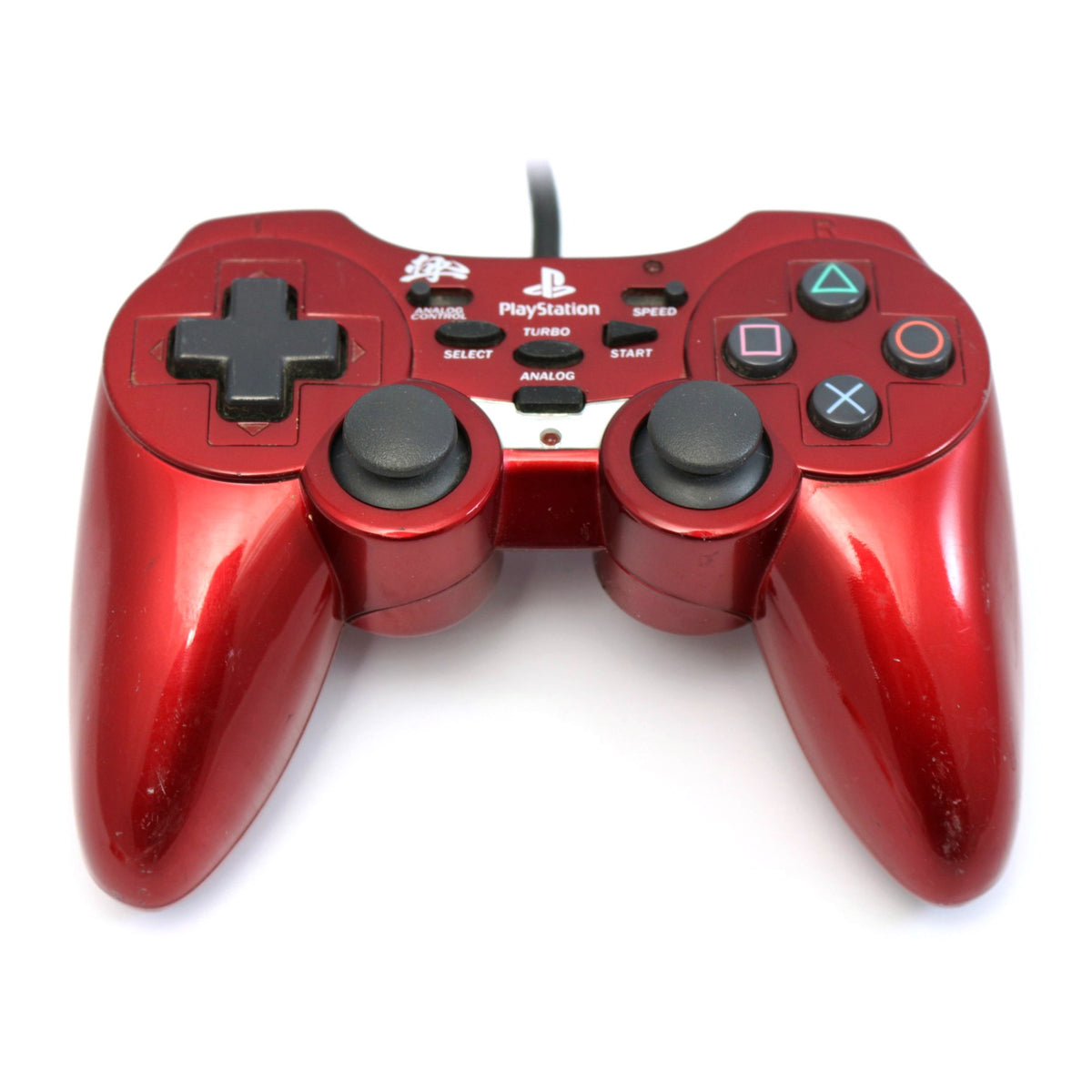 Wired Controller / Pad mit Turbo & Analog Control & Speed rot Analog Rensya Pad [Fujiwork]