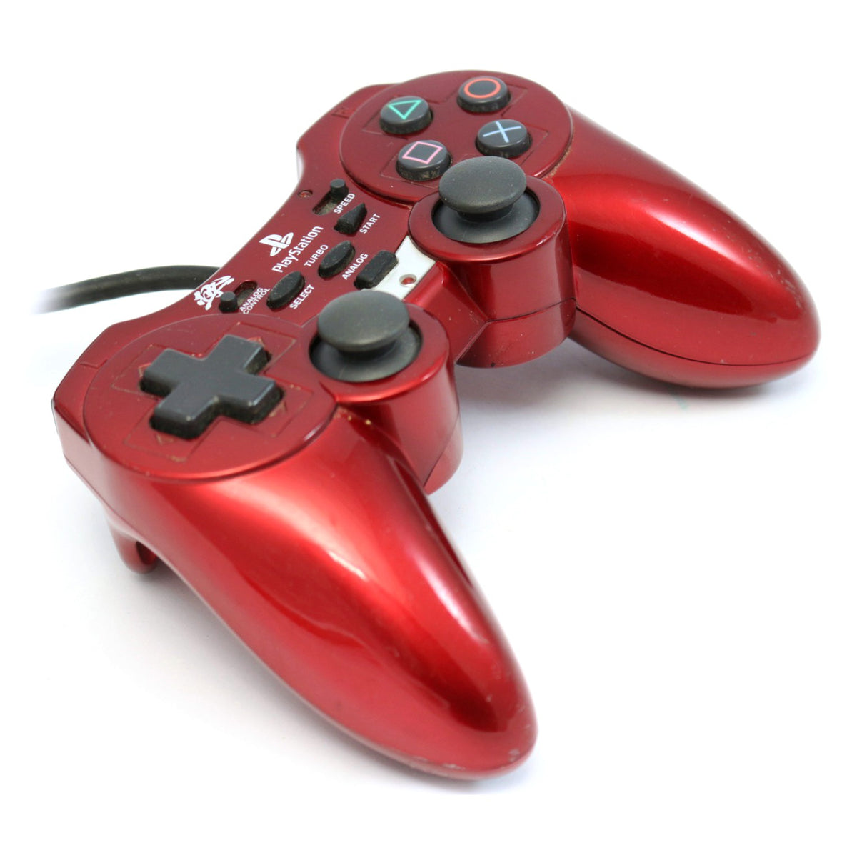 Wired Controller / Pad mit Turbo & Analog Control & Speed rot Analog Rensya Pad [Fujiwork]
