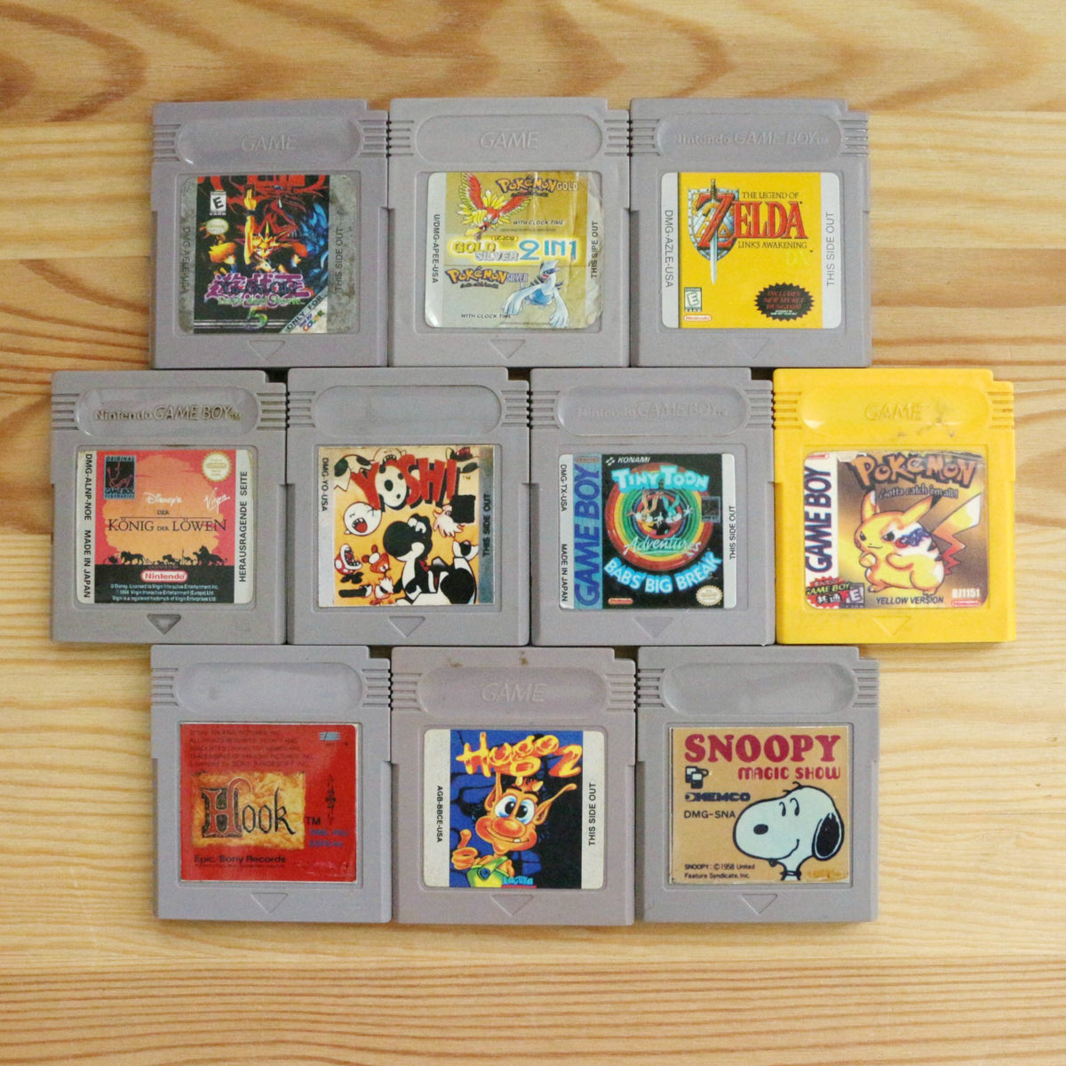 10 GameBoy Spiele zum TOP Preis! 59