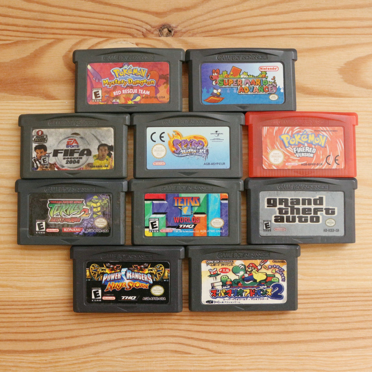 10 GameBoy Spiele zum TOP Preis! - GBA 356