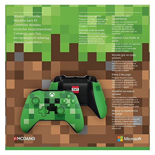 Original Wireless Controller Minecraft Creeper Edition [Microsoft] — Minecraft Creeper Edition