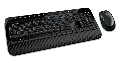 Wireless Desktop 2000 Keyboard & Mouse schwarz QWERTY-Layout [Microsoft]