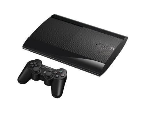 Konsole Super Slim 500GB schwarz + Grand Theft Auto 5 + Original Controller