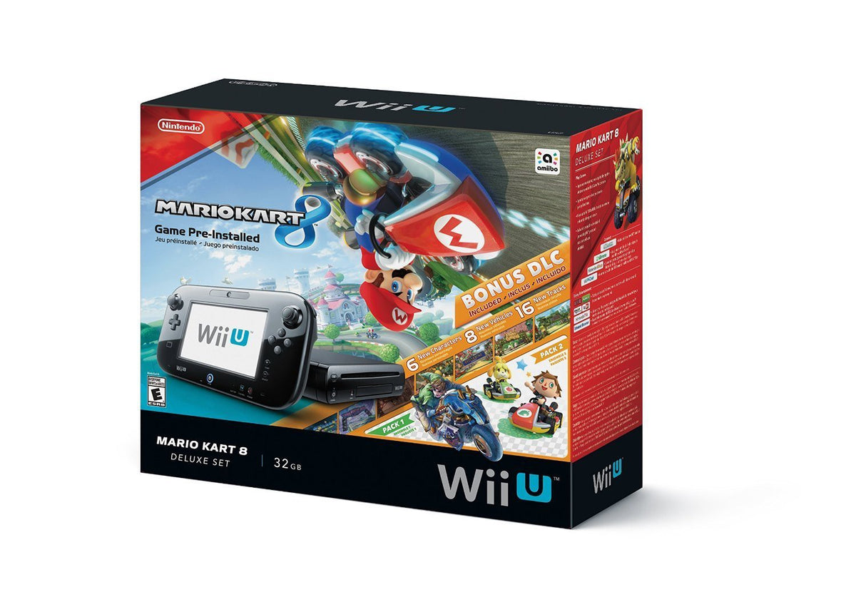 Konsole 32 GB Mario Kart 8 Deluxe Set + Nintendo Land (US)