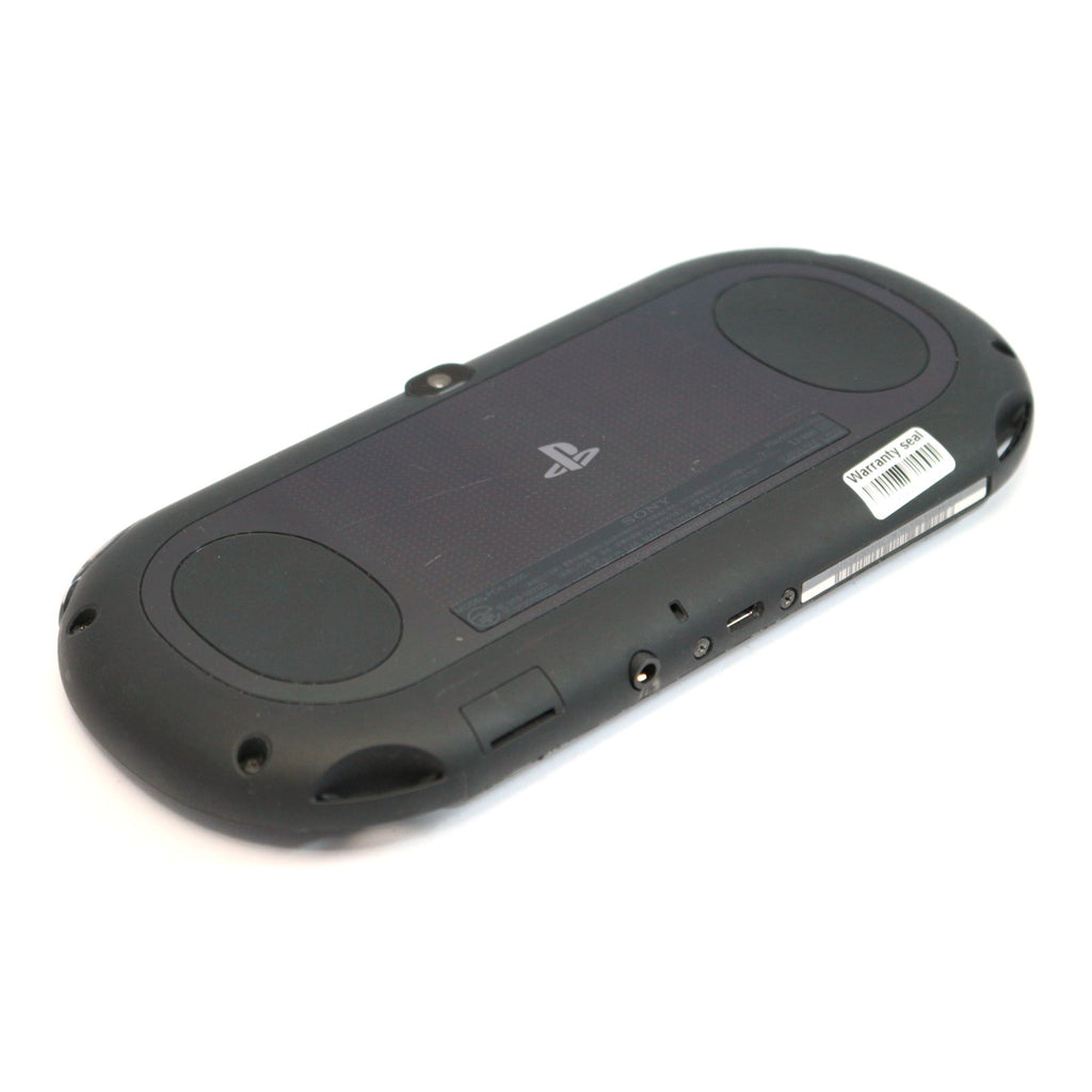Konsole Slim Custom Case schwarz mit weißem Display + Netzteil