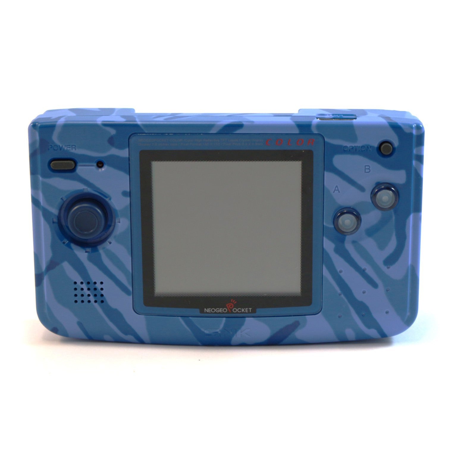 Konsole camouflage blue