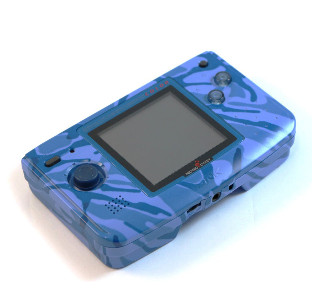 Konsole camouflage blue