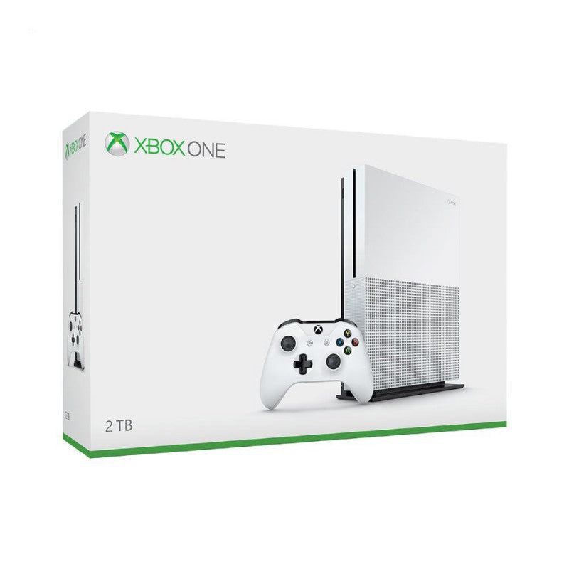 Konsole Slim 2TB weiß + Original Controller + Zubehör