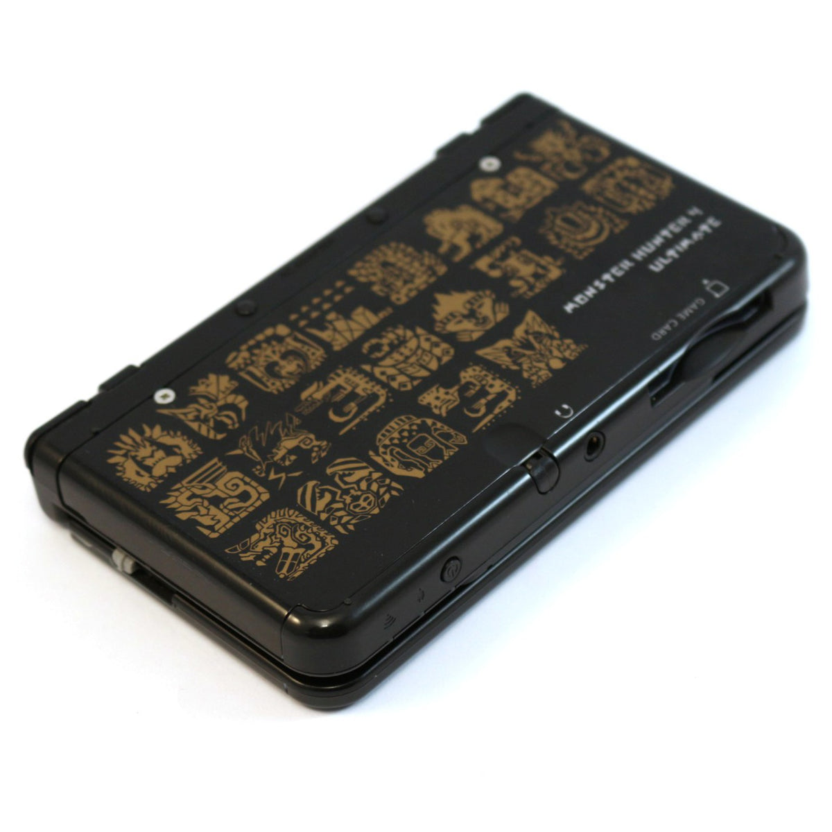 Konsole schwarz Monster Hunter 4 Edition + Netzteil — schwarz Monster Hunter 4 Edition