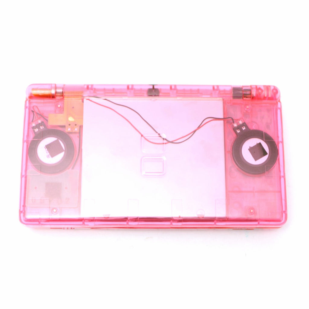 Konsole rosa-transparent Custom Case Mod + Netzteil