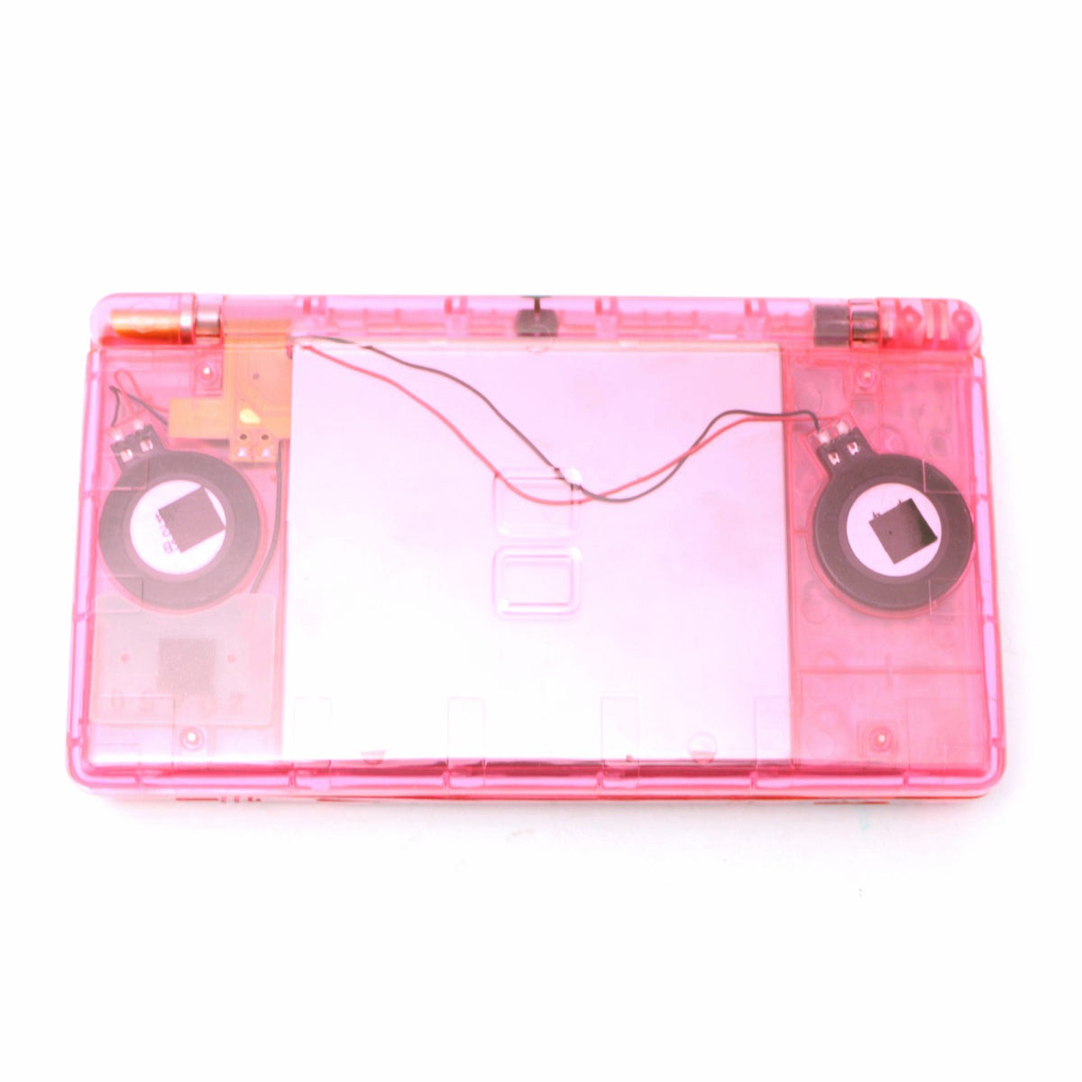 Konsole rosa-transparent Custom Case Mod + Netzteil