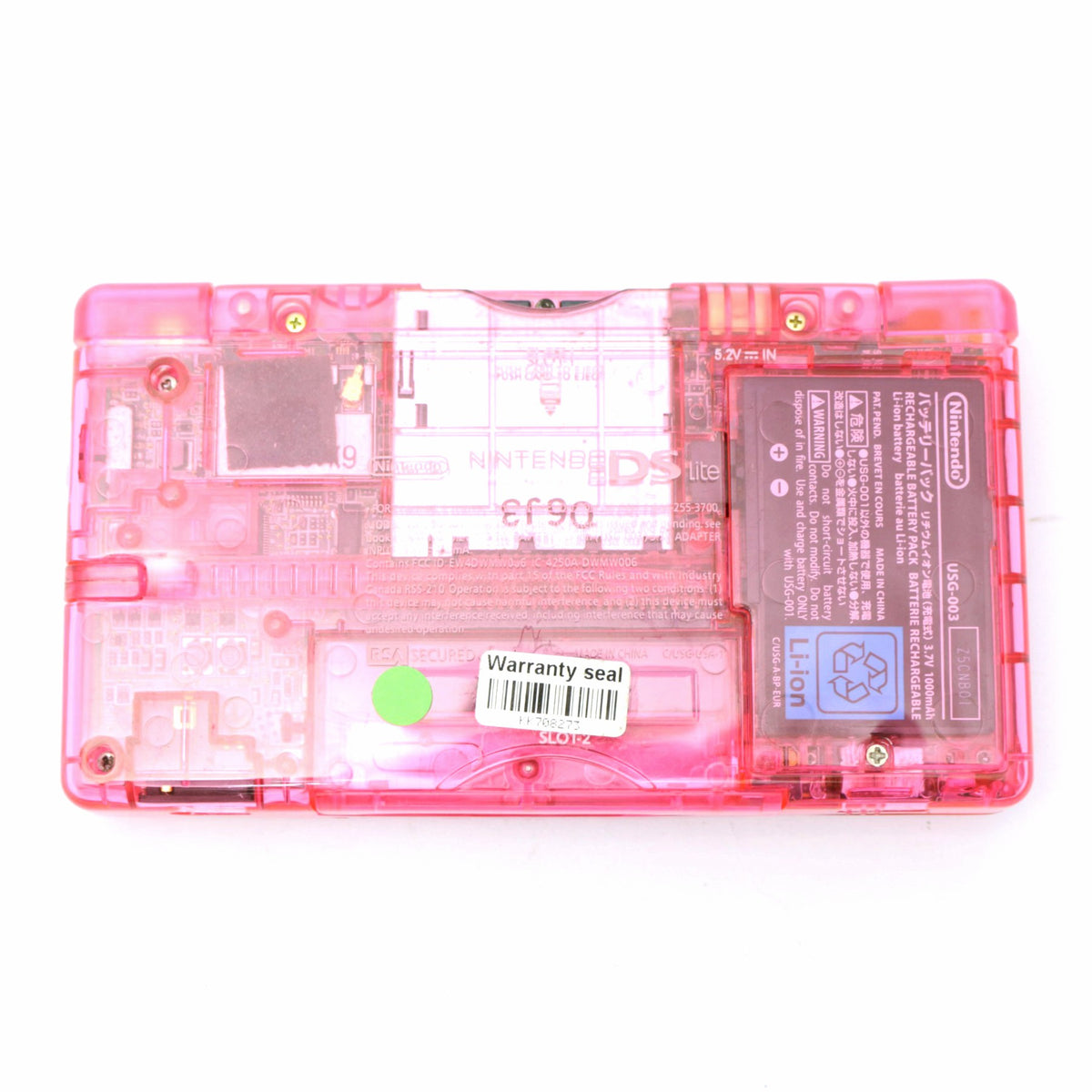 Konsole rosa-transparent Custom Case Mod + Netzteil