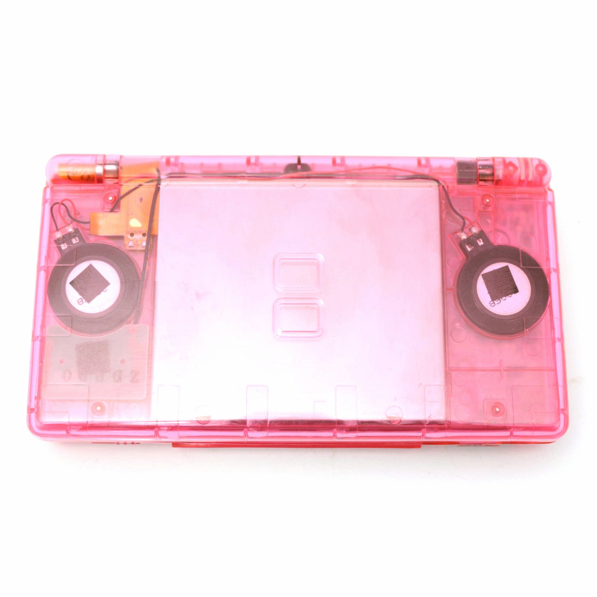 Konsole rosa-transparent Custom Case Mod + Netzteil
