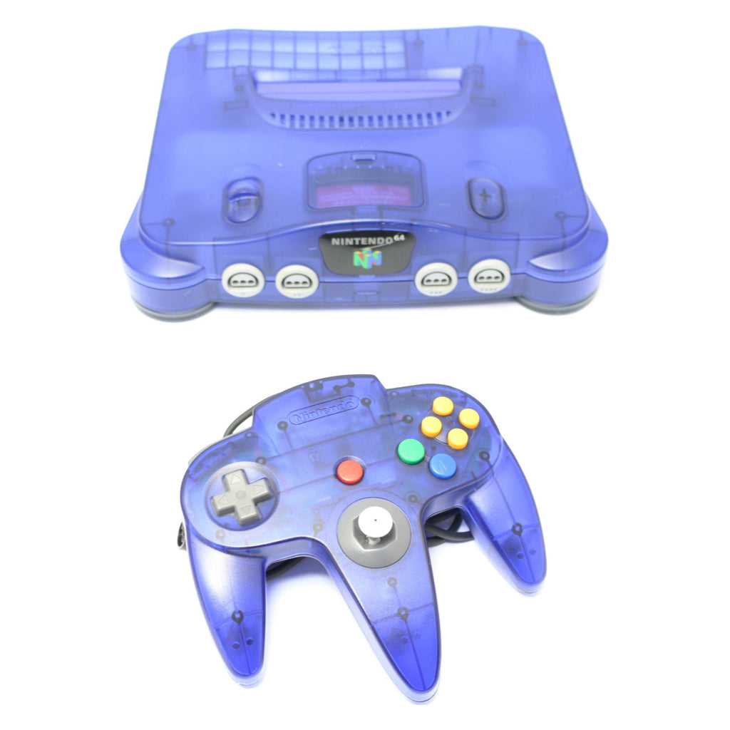 Konsole Ocean Blue / Grape Purple + Original Controller + Zubehör (JP)