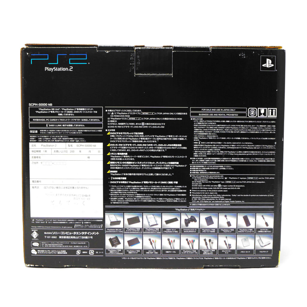Konsole SCPH-50000 schwarz / Midnight Black + Original Controller + Zubehör (JP)
