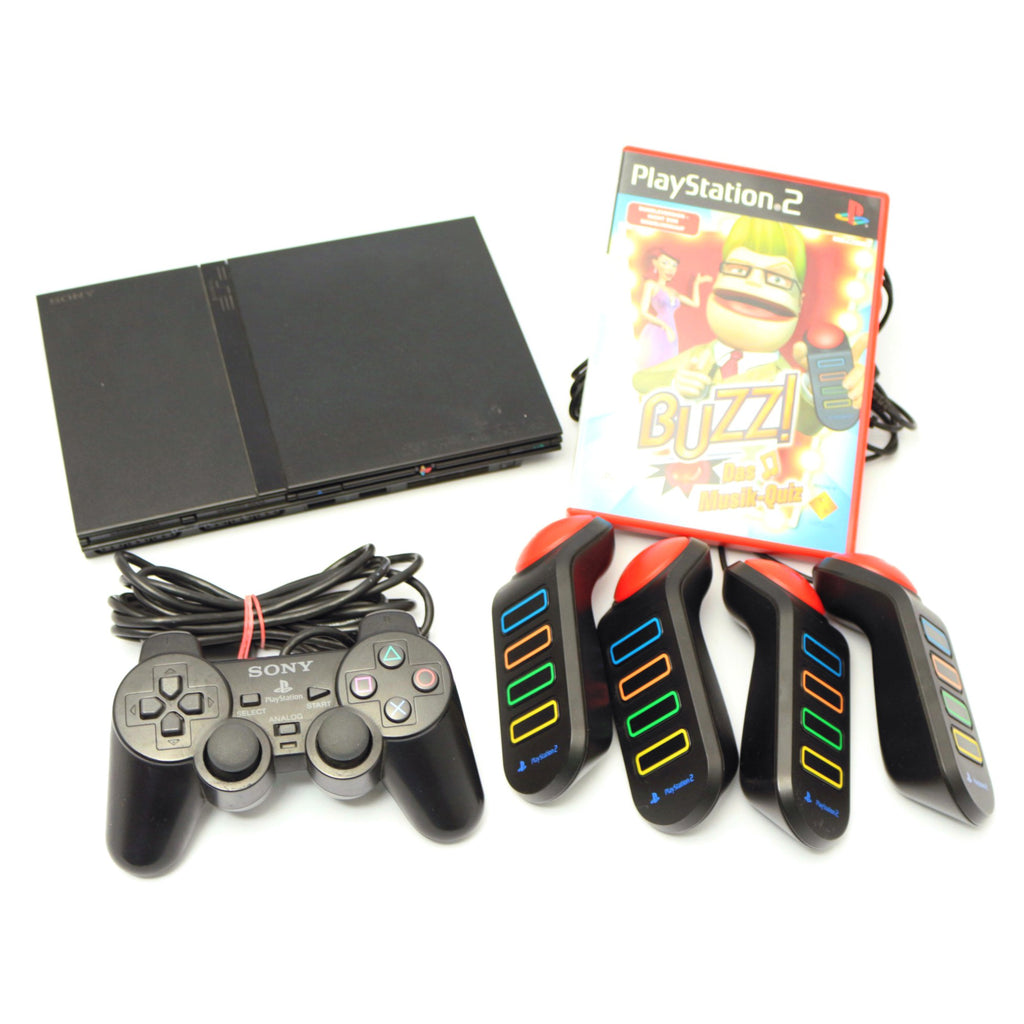 Konsole Slim 1G SCPH-7000x BUZZ! Music Quiz Bundle + Original Controller + Zubehör