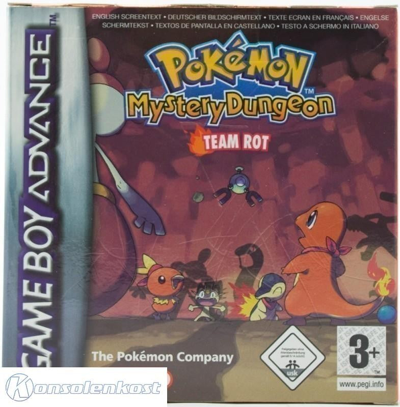Pokemon Mystery Dungeon Team Rot / Red Rescue