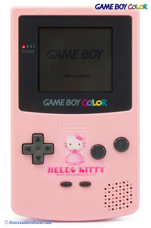 Konsole #Rosa Pink Hello Kitty Edition 2 + Spiel (JP) — Rosa Pink Hello Kitty Edition 2