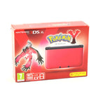 Konsole XL Pokemon Y Edition rot + Spiel vorinst. + Netzteil