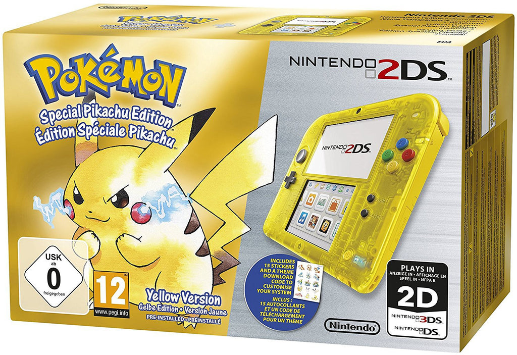 Konsole Special Pikachu Edition + Netzteil — Special Pikachu Edition