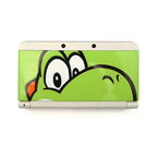 Konsole weiß mit Yoshi Faceplates + Netzteil