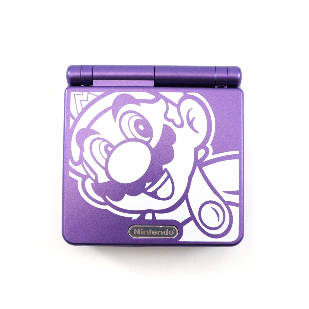 Konsole GBA SP lila / Super Mario Edition + Netzteil — lila / Super Mario Edition