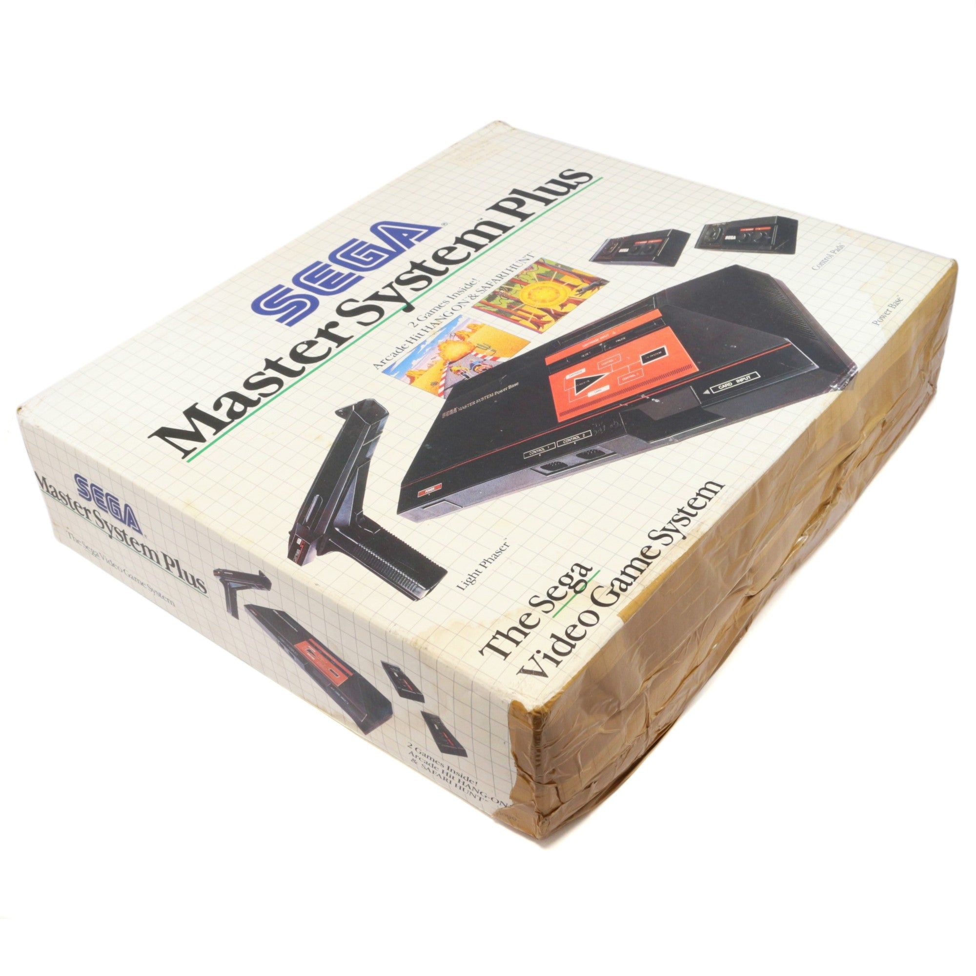 Konsole MS1 + Hang On + Safari Hunt + 2 Orig. Pads + Zub. Plus