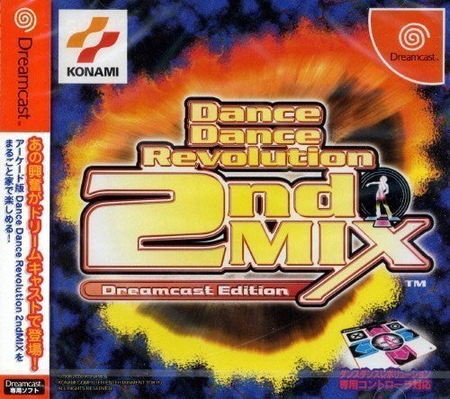 Dance Dance Revolution 2nd Mix Dreamcast Edition + Spinecard (JP)