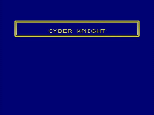 Cyber Knight (JP)