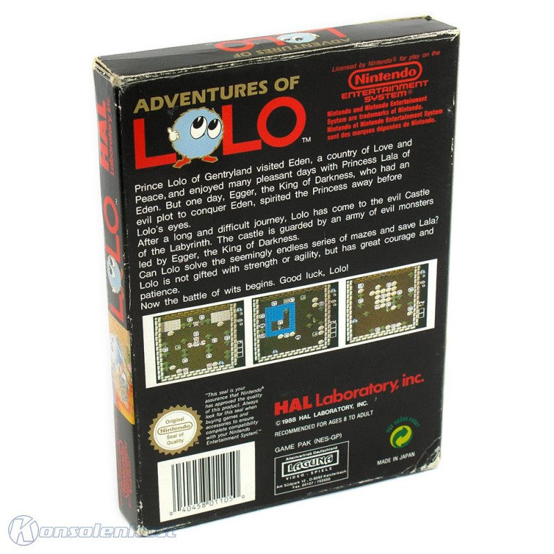 Adventures of Lolo 1