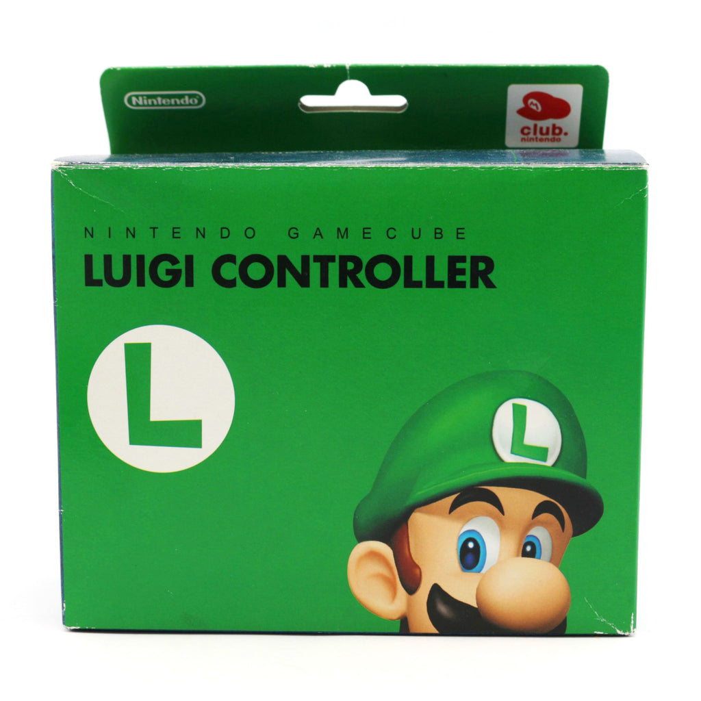 Original Nintendo Controller / Pad grün Club Nintendo Luigi Edition DOL-003 (JP) — grün Club Nintendo Luigi Edition DOL-003