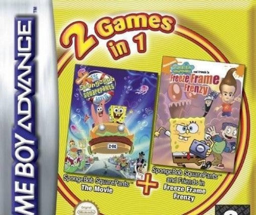 2in1: SpongeBob Battle for Bikini Bottom + Nicktoon Freeze Frame Frenzy