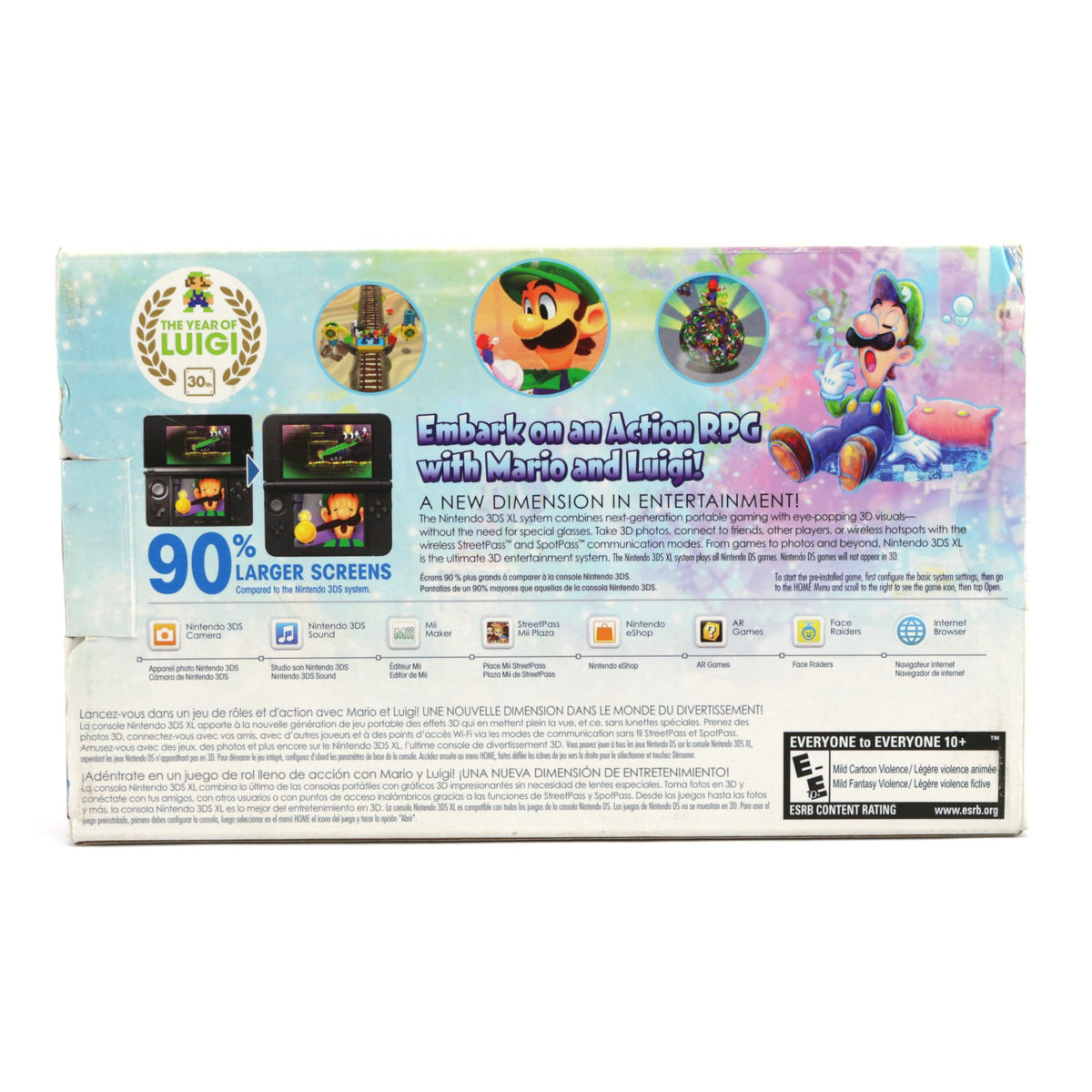 Konsole XL Mario & Luigi Dream Team Edition (US)