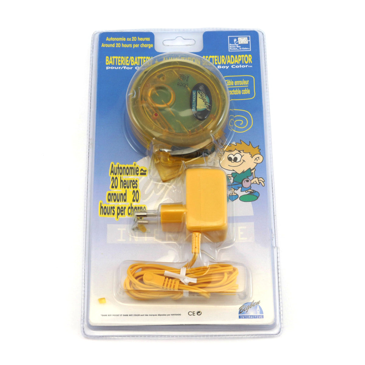 Batterie + Netzadapter #gelb [BigBen]