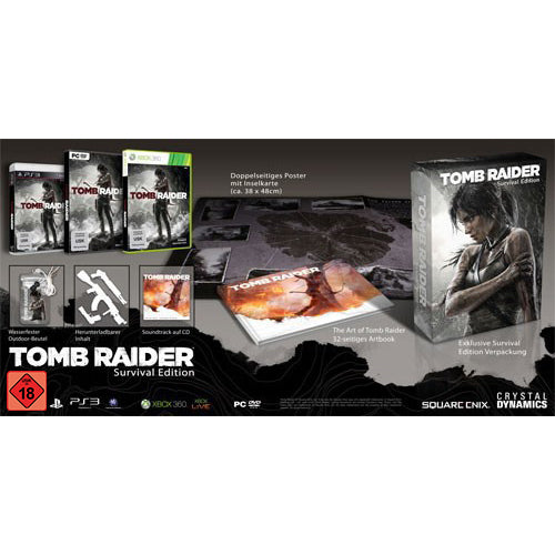 Tomb Raider Survival Edition (DE) — Survival Edition · Big Box