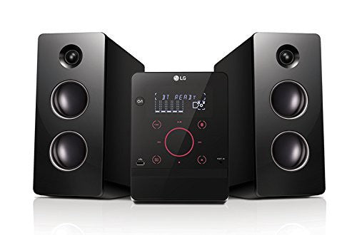 LG CM2760 Kompaktanlage schwarz-rot [LG Electronics]