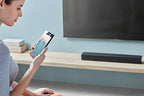 Sony HT-SF200 2.1-Kanal kompakte Soundbar mit eingebautem Subwoofer schwarz