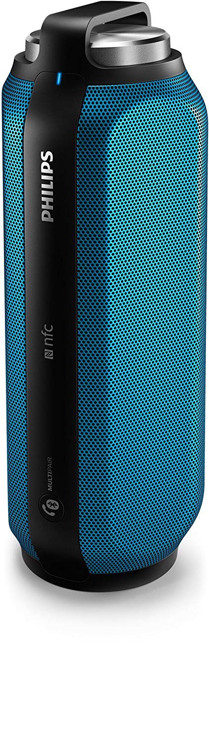 Philips BT6600A tragbarer, kabelloser Lautsprecher blau