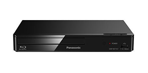 Panasonic DMP-BDT167EG Kompakter 3D Blu-ray Player schwarz