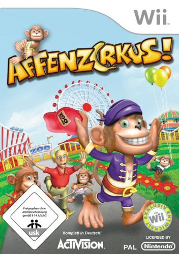 Affenzirkus: 20 Spiele / Monkey Mischief: 20 Games (DE)