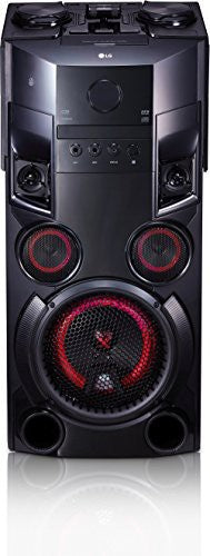 LG OM5560 Party HiFi Sytem, Karaoke, DJ Effekte, 500W schwarz [LG Electronics]