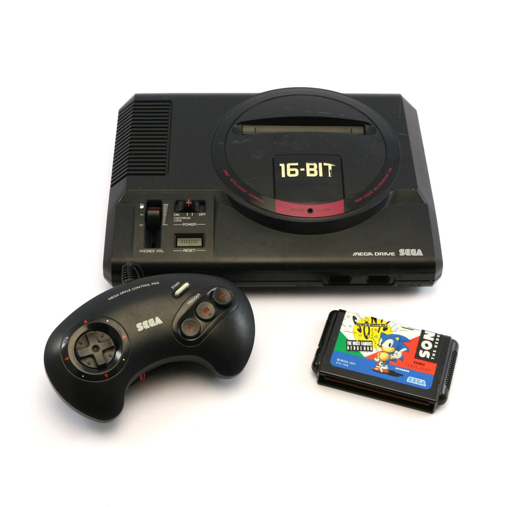 Konsole MD1 + Sonic + Original Controller (JP)