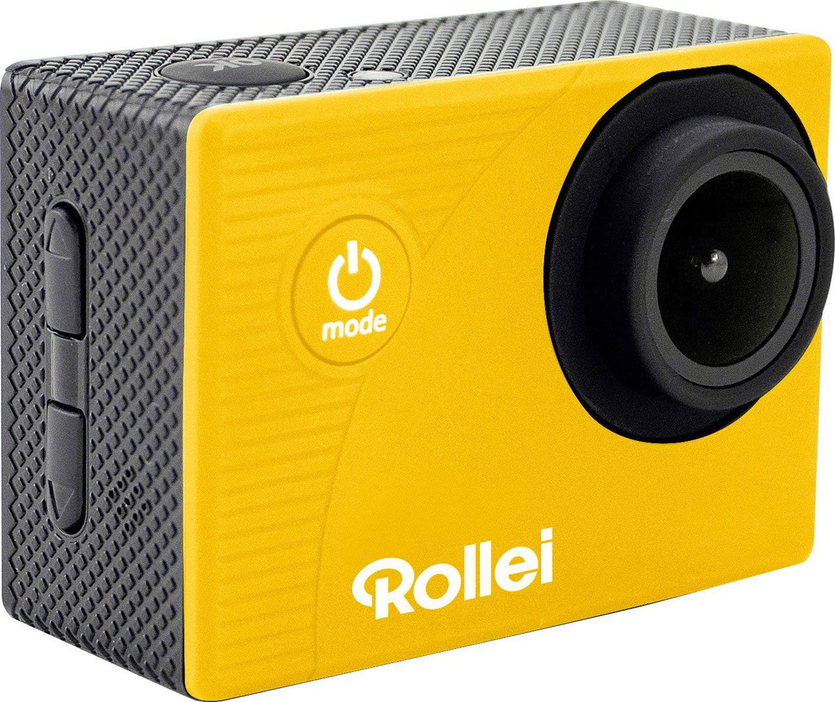 1080p / HD Camcorder Actioncam 372 gelb [Rollei]
